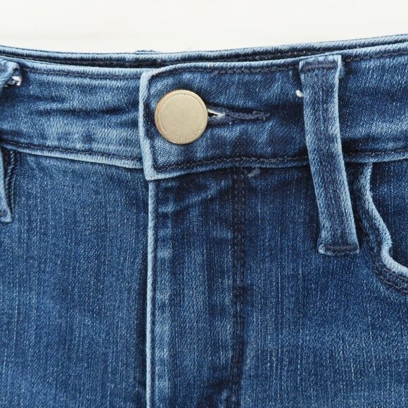 Athleta Sculptek Women 2 Skinny Slim Stretch Medium Wash Blue Jeans Cotton Blend - Picture 3 of 12